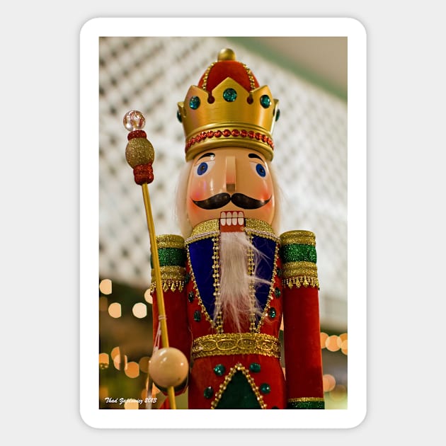 Nutcracker King Sticker by thadz